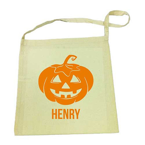 Pumpkin Halloween Calico Tote Bag (Temporarily Out of Stock)