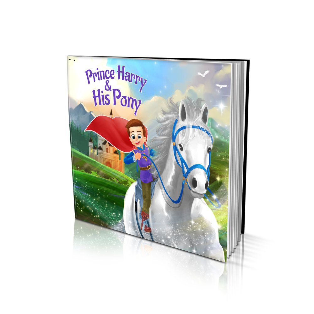 Large Soft Cover Story Book - The Princess/prince and the Pony
