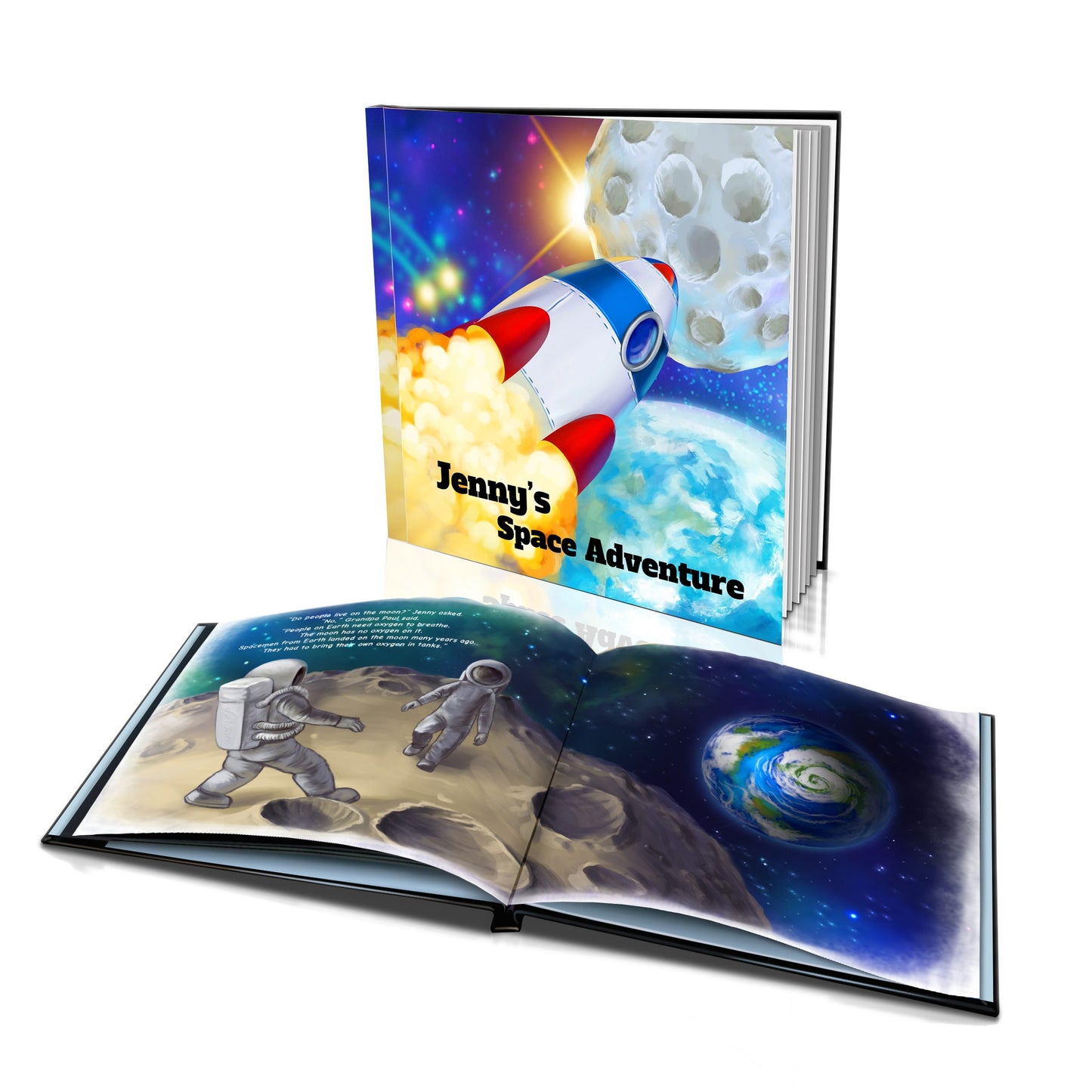 Hard Cover Story Book - Space Adventure
