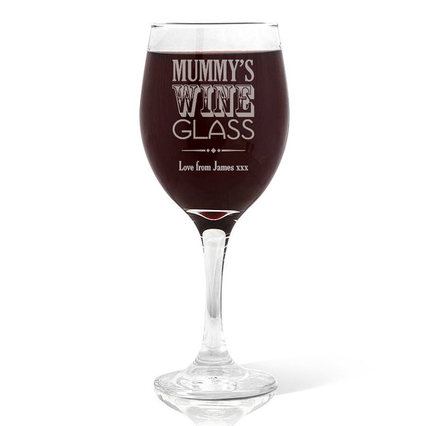 Personalised Wine Glasses For Her
