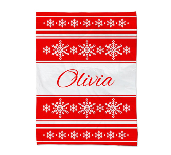 Personalised Christmas Blankets