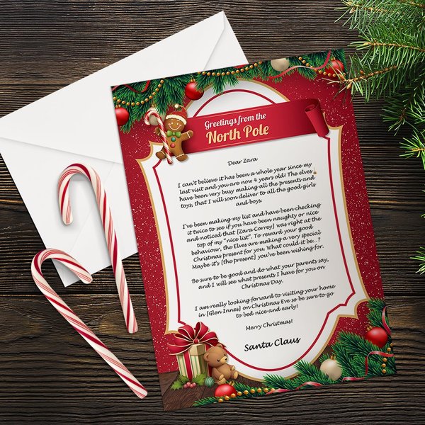 Personalised Santa Letters