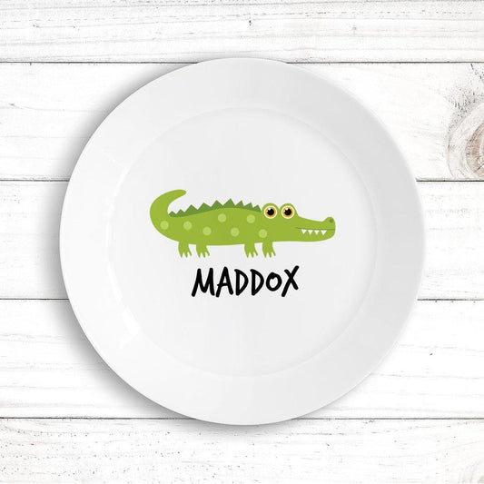 Crocodile Kids Plate