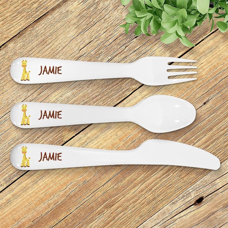 Giraffe Kids Cutlery Set