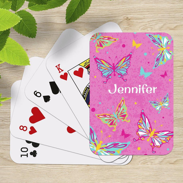 Pesonalised Kids&#39; Playing Cards