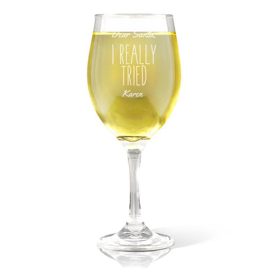 I Tried Wine Glass