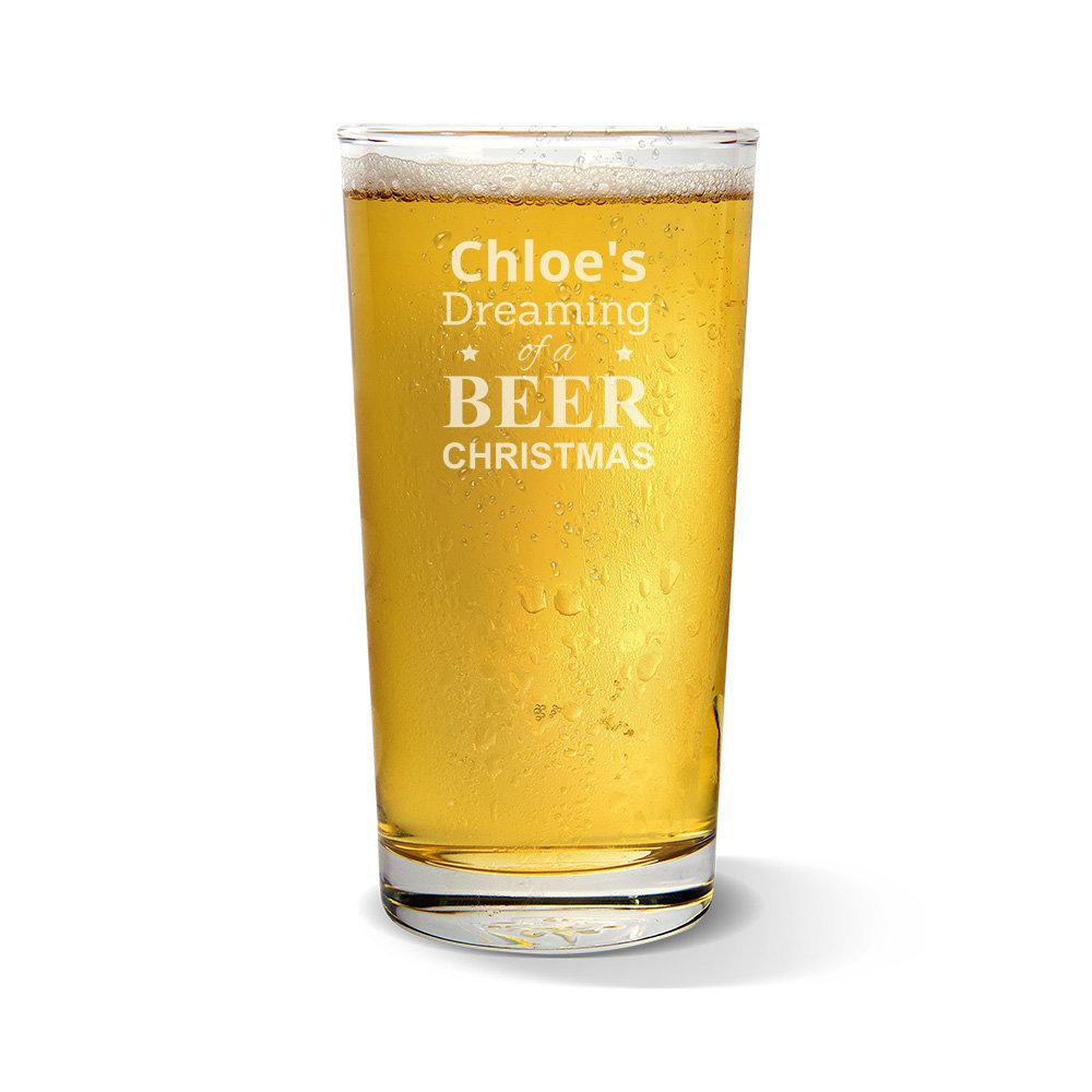 Dreaming Pint Glass