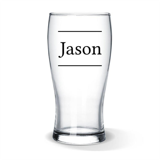 Name Standard Beer Glass