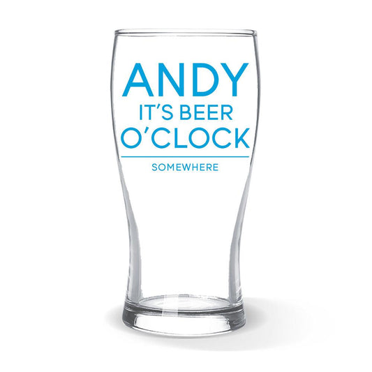 Somewhere Standard Beer Glass