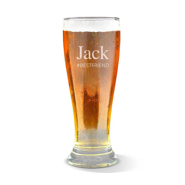 Laser Engraved Premium Beer Glasses