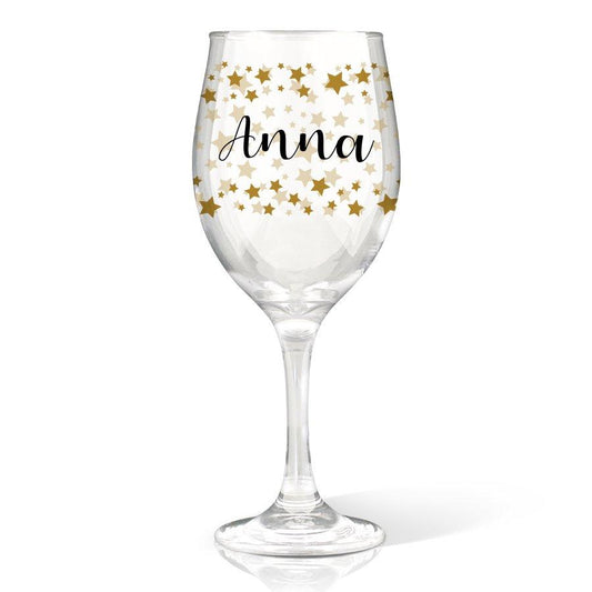 Stars Wine Glass