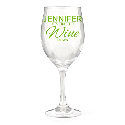 Time To Wine Glass