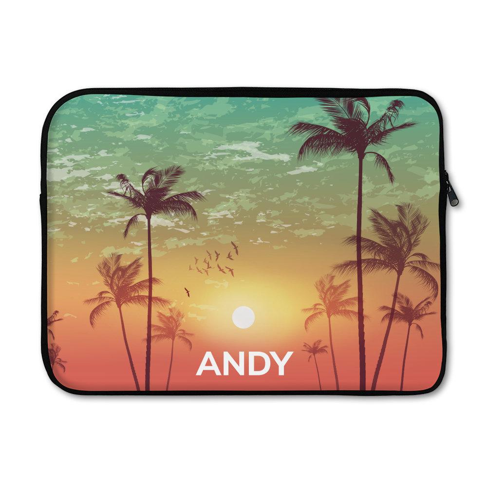 Palm Trees Laptop Sleeve - Large