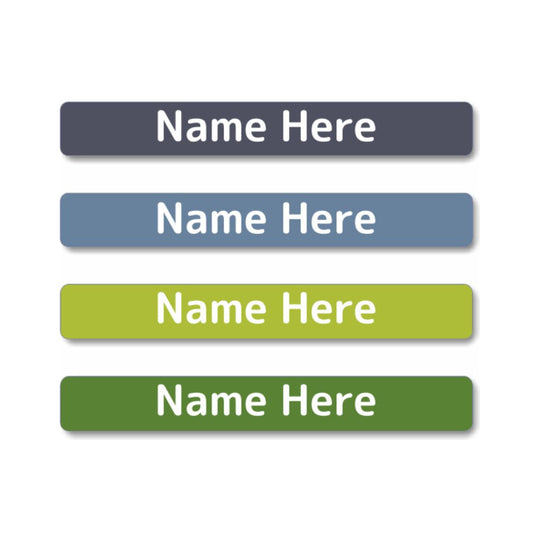 Natural Mini Name Labels 40pk