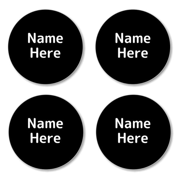 Round Kids' Name Labels