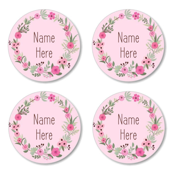 Round Kids&#39; Name Labels