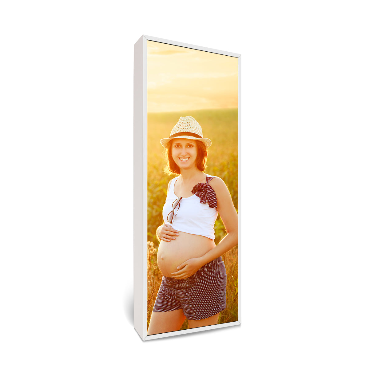 20x60" Framed Canvas Print