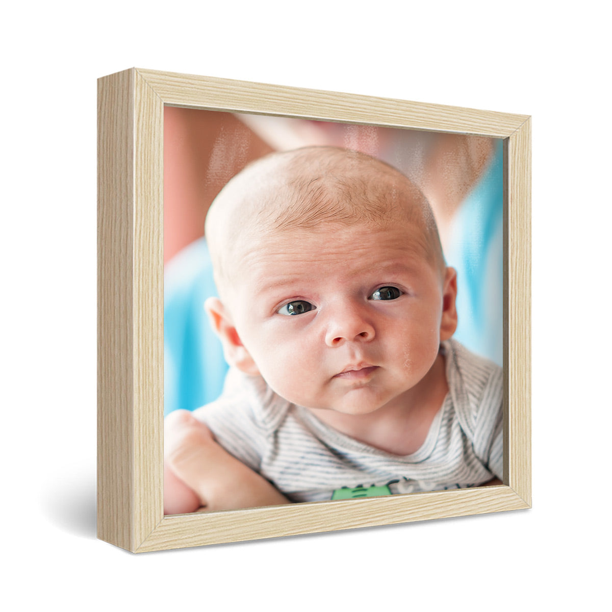 24x24" Framed Metal Print