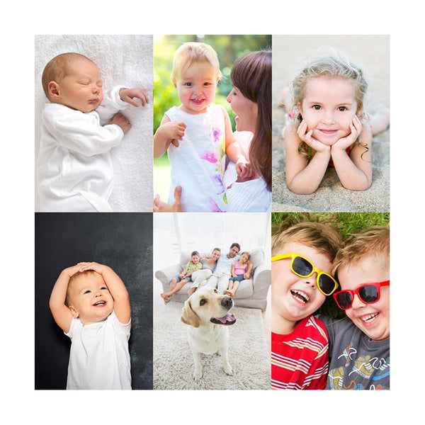 8x8" (20x20cm) Collage Print