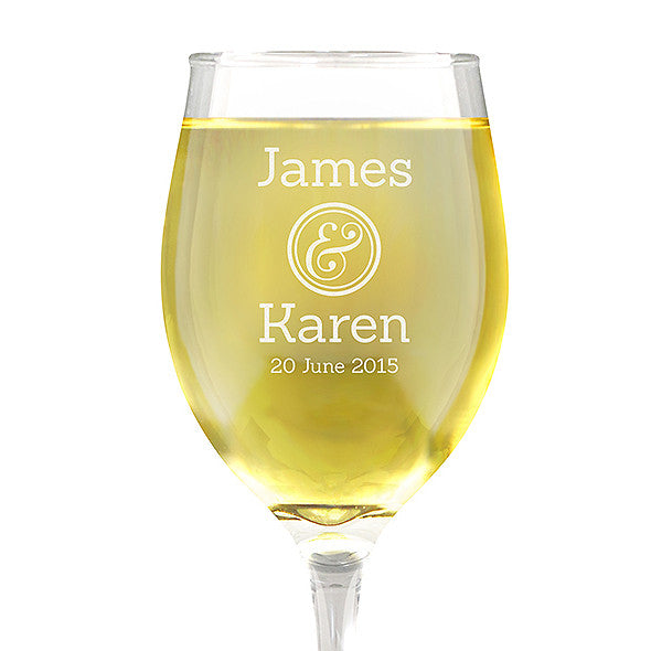 Couples Design Wine 410ml Glass