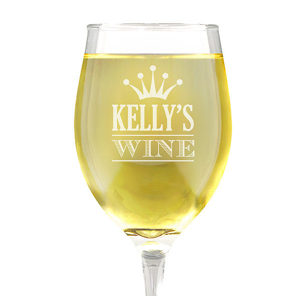Crown Design Wine 410ml Glass