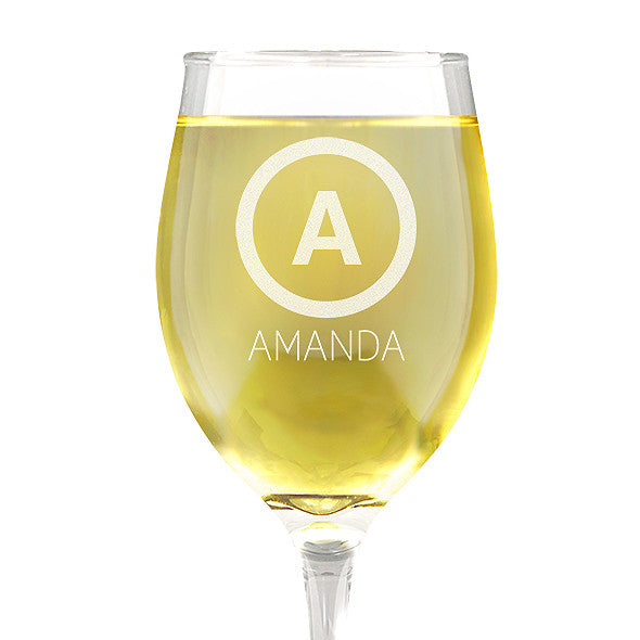 Initial Design Wine 410ml Glass
