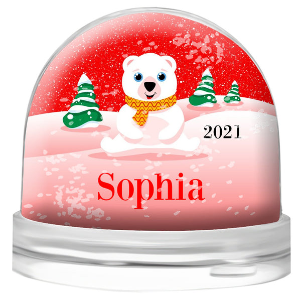 Personalised Christmas Snow Globes