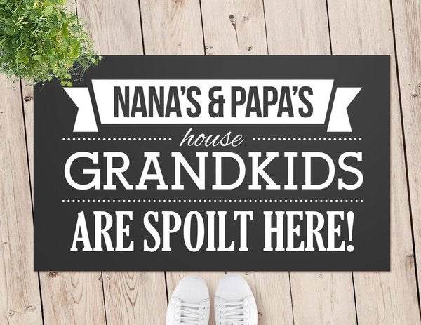 Grandkids Door Mat