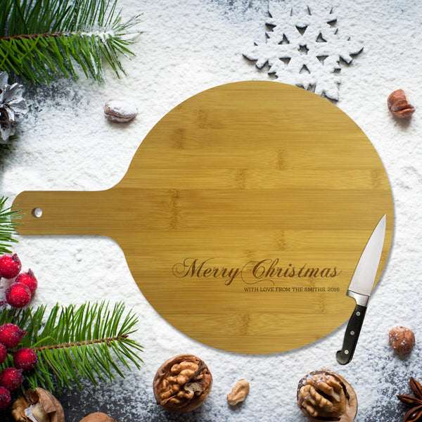 Personalised Christmas Bamboo Cutting Boards