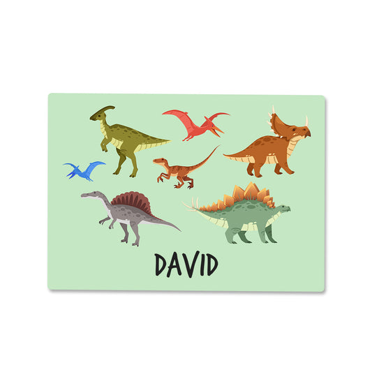 Large Dinosaur Wipe Clean Placemat