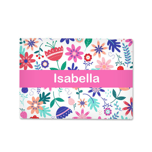 Large Flower Wipe Clean Placemat