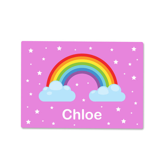 Large Rainbow Wipe Clean Placemat