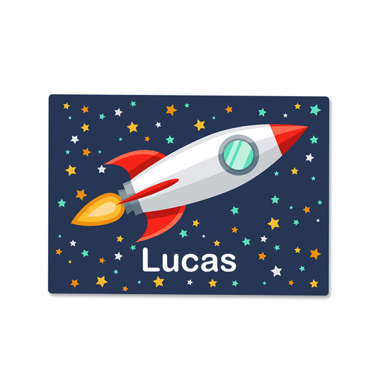Large Rocket Wipe Clean Placemat