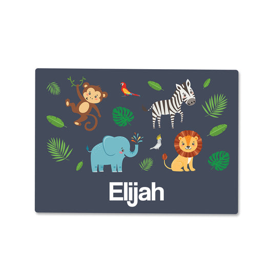 Large Zoo Wipe Clean Placemat