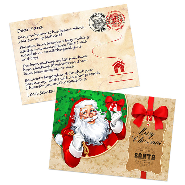 Personalised Christmas Postcards